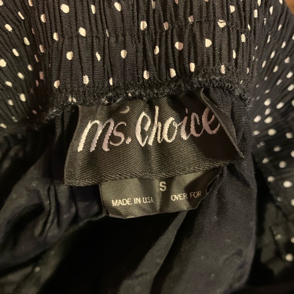 Vintage Ms. Choice Polka Dot Pants - Picture 9 of 10